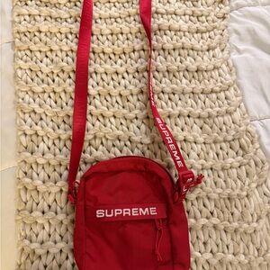Supreme Vibrant Red Shoulder Bag